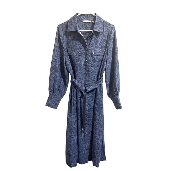 NWOT Soft Surroundings Irina Dress Style N. 2FY87 in Nightshadow Blue Women's M - Picture 2 of 9